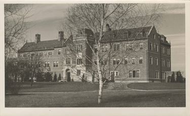 Maria Bingham Hall at Ball State circa 1950s