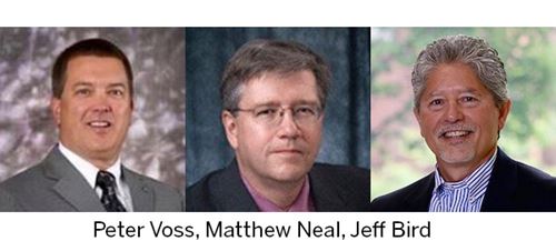 Pete Voss, Matt Neal and Jeff Bird