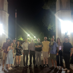 Members from Wells Center's cardiac developmental biology research group in Bloomington