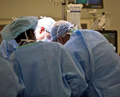 Looking over the shoulder of surgeons in the operating room