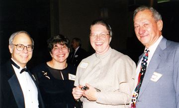 Oppenheims, Lois Shuman and Dr. Wellman 